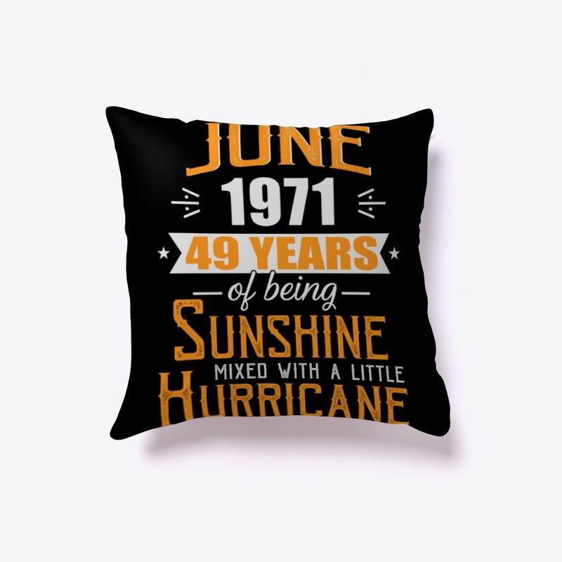 June 1971, 49 Years Anniversary Gift