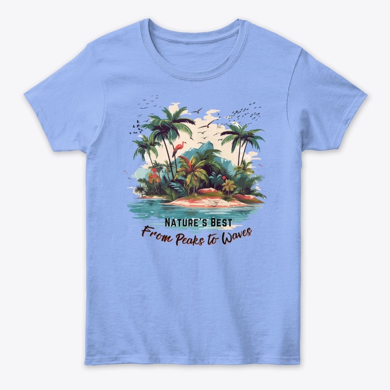 Summer Time Vibes Graphic T-shirt Black