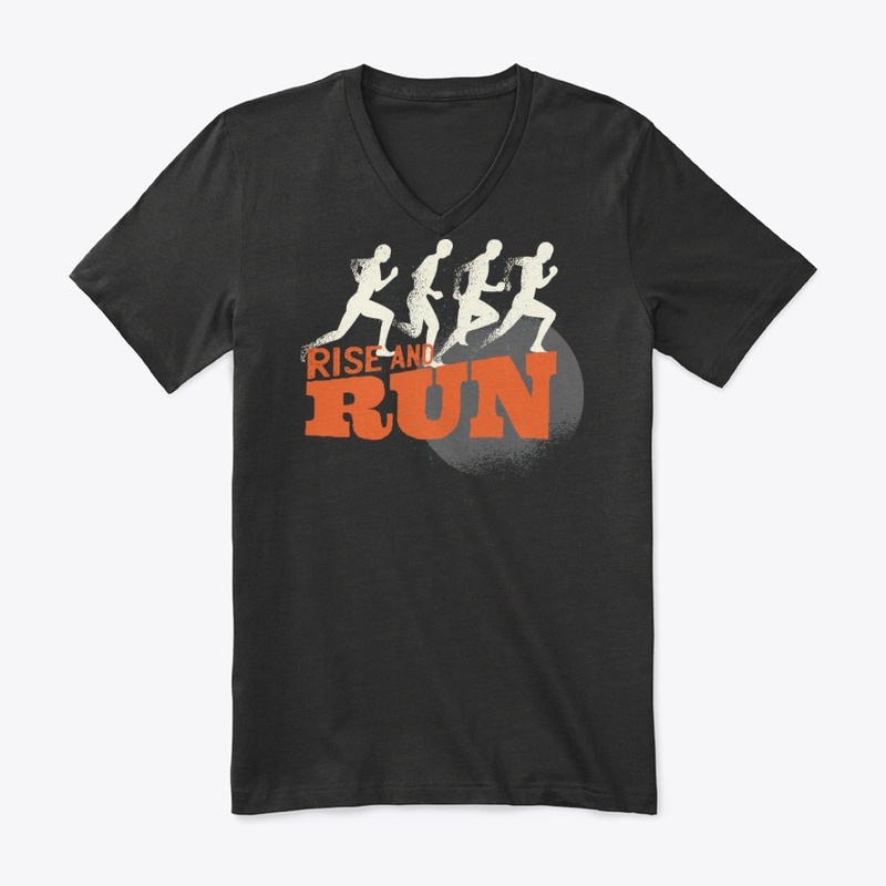 Funny Running Lover Gift - Rise And Run