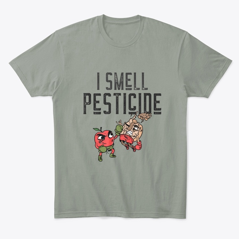 I Smell Pesticide Fighting Boxing Fruits