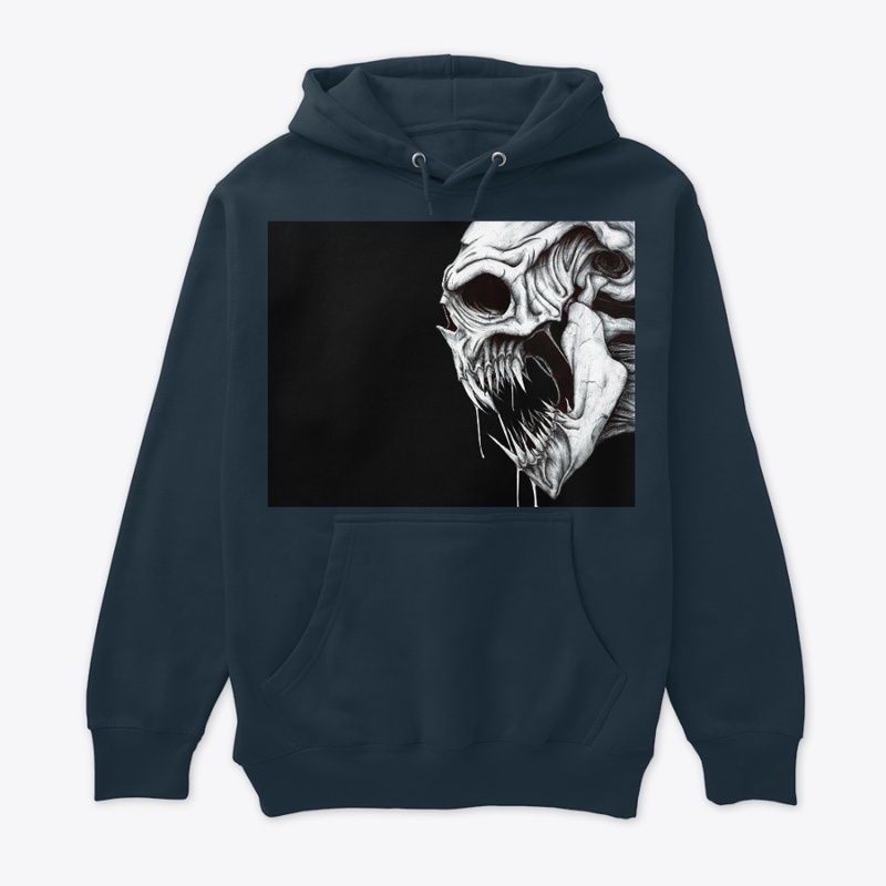 Premium Pullover Skul Hoodie Relaxed fit