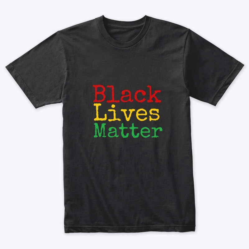 Black Lives Matter- Red, Yellow, Green