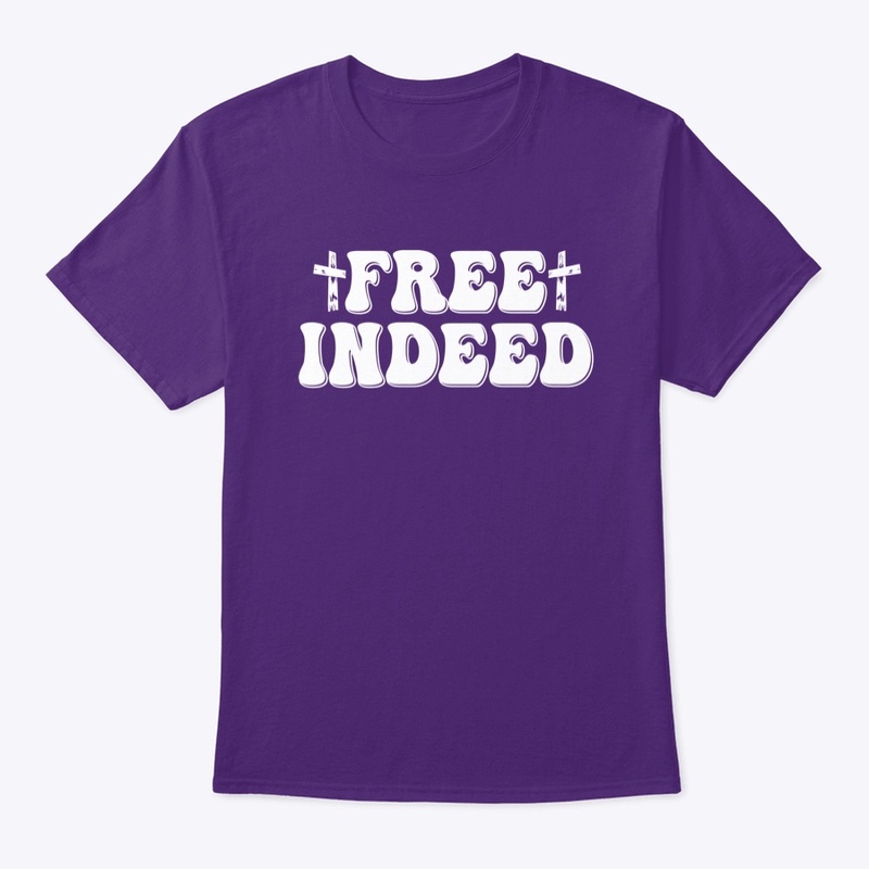 Free Indeed (White Text)