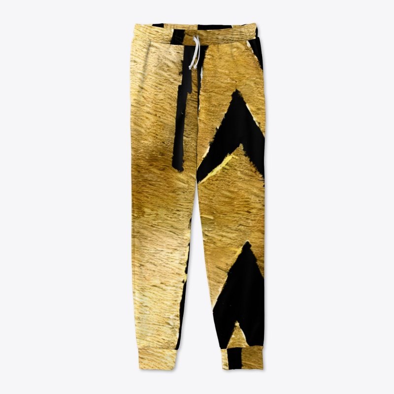 Abstract Art Black and Gold