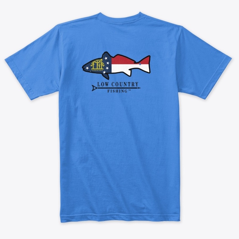 Low Country Fishing GA State Flag Decal