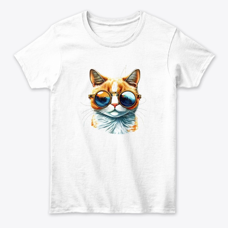 cat with sunglasses