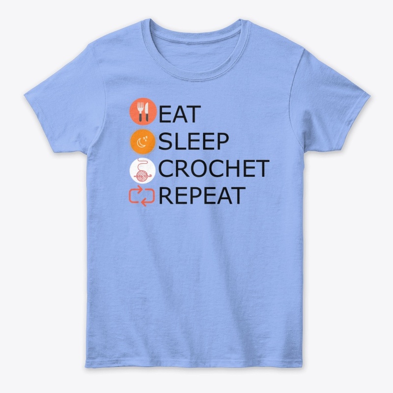 Eat Sleep Crochet Repeat