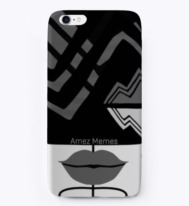 Black Gorgeous Lips Pattern 
