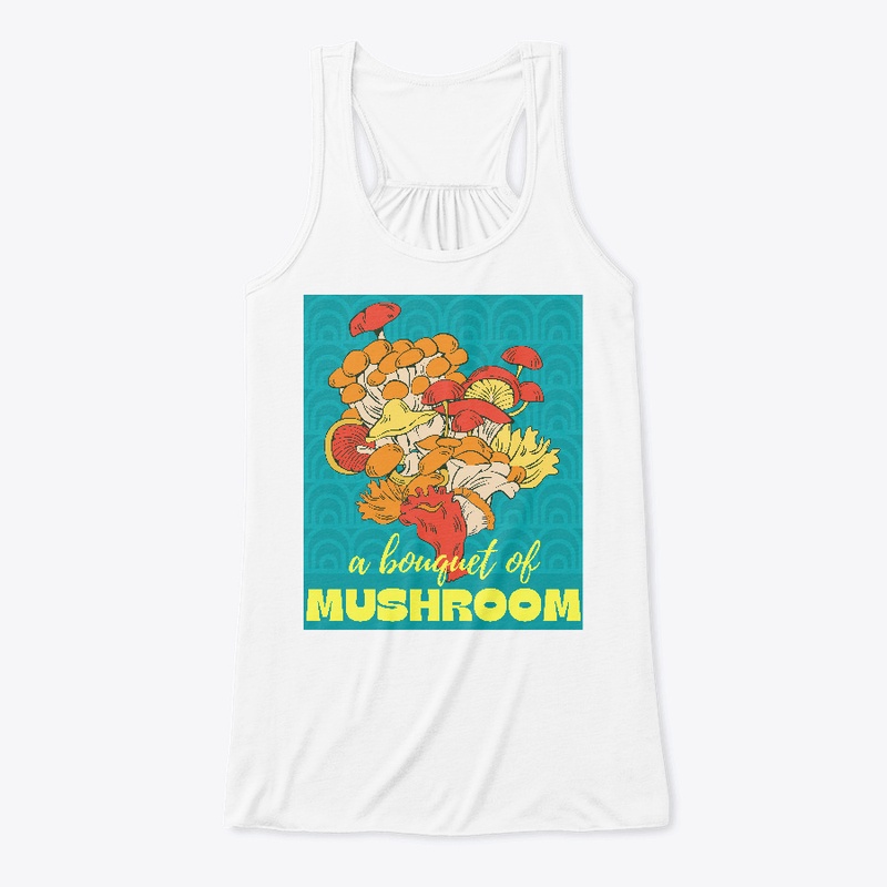 A bouquet of mushroom Green