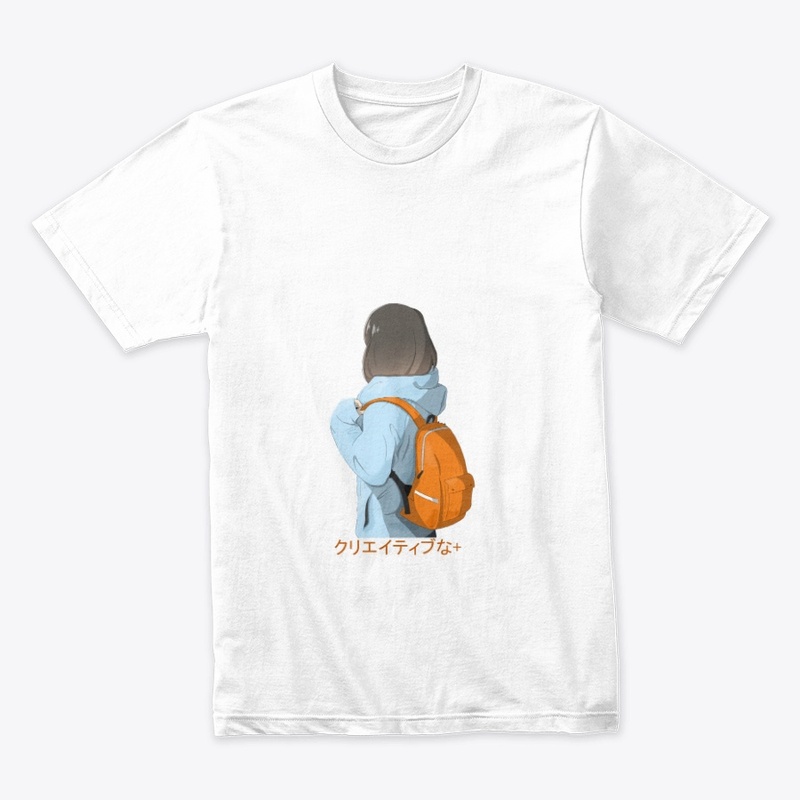 Orange bag T-shirt