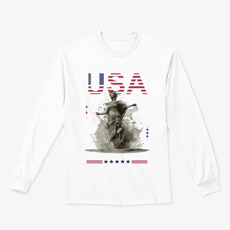 USA,symbol USA,T-shirt