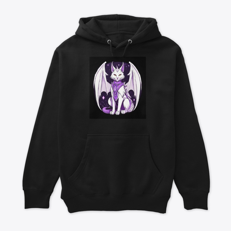 White purple Dragon cat 