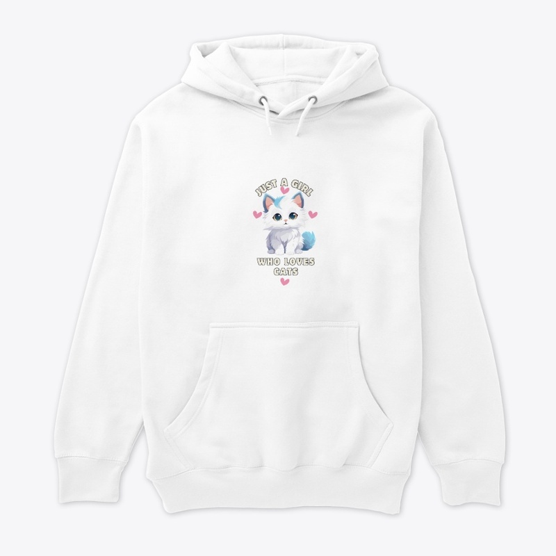 Just A Girl Who Loves Cats Tshirts