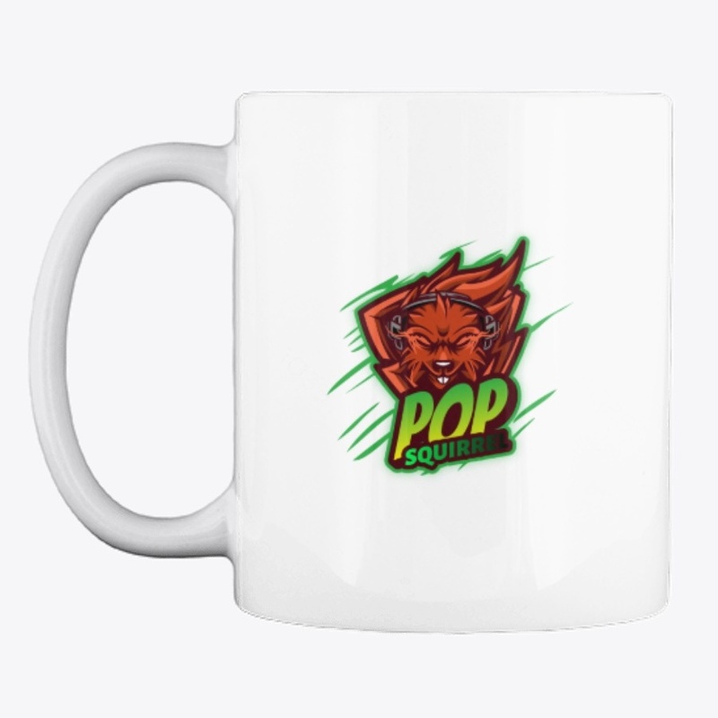 cartoon logo design: pop squirrel