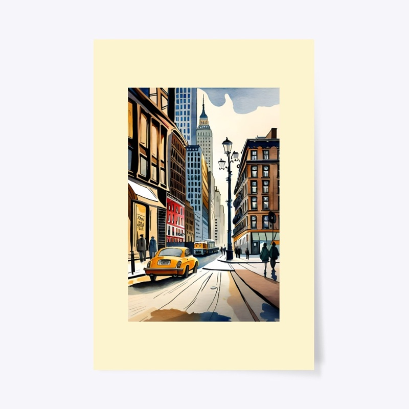 A Collection -The road in the center.