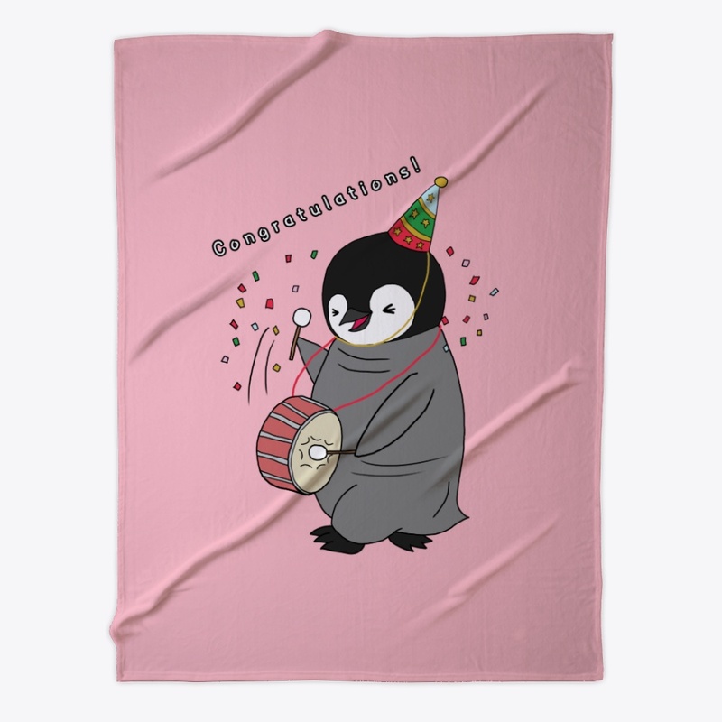 Congratulations - Cute Baby Penguin