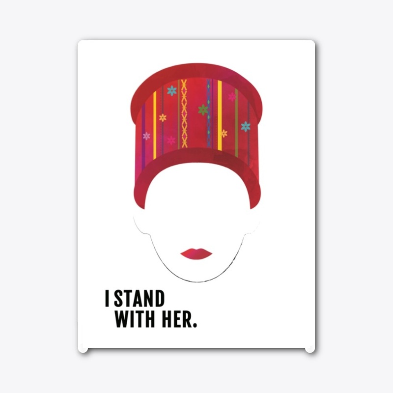 Kachin - I Stand With Her sticker