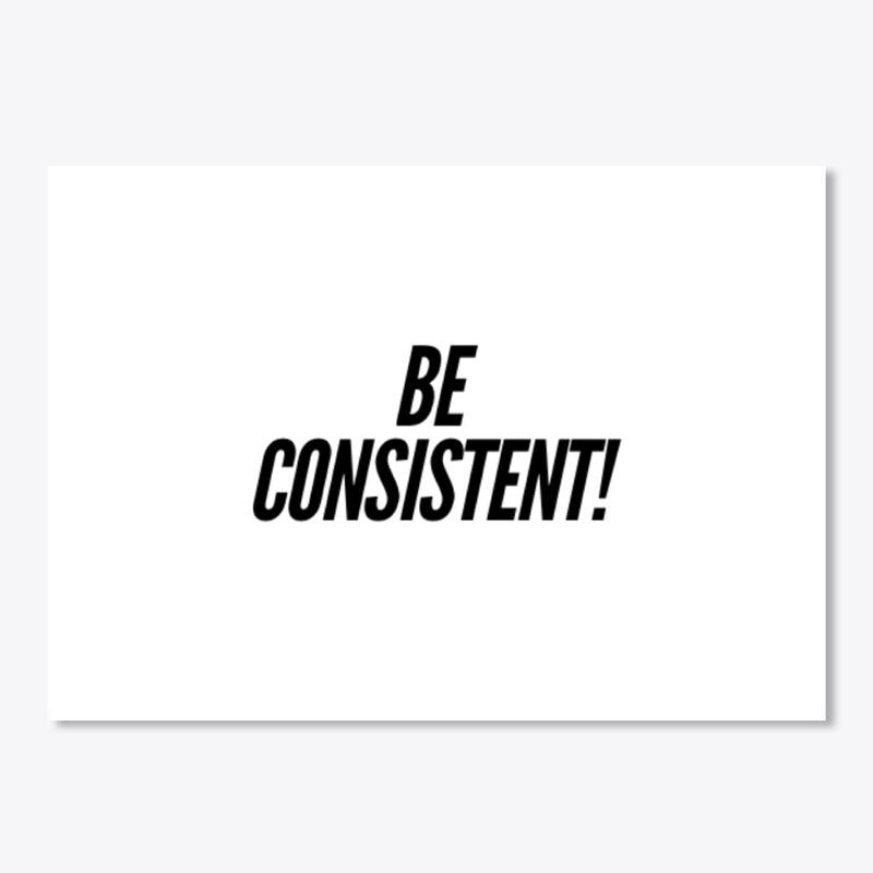 Be consistent black text