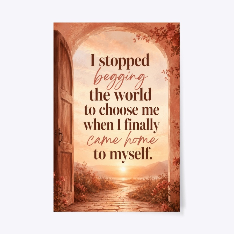 Chosen By Myself Wall Art