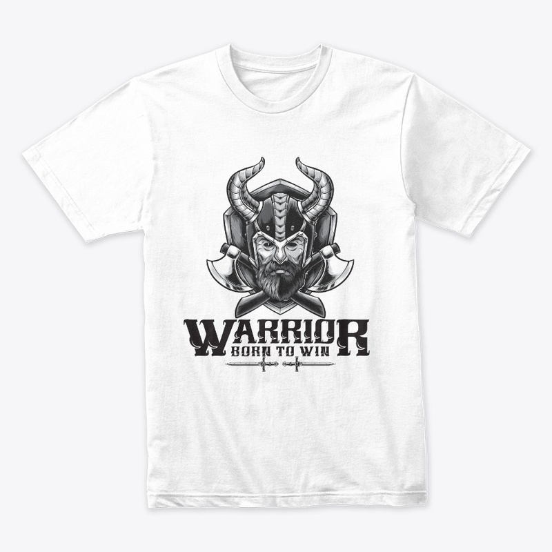 WARRIOR BORN TO WIN DESIGN