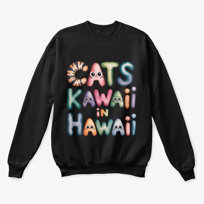Cats Kawaii in Hawaii
