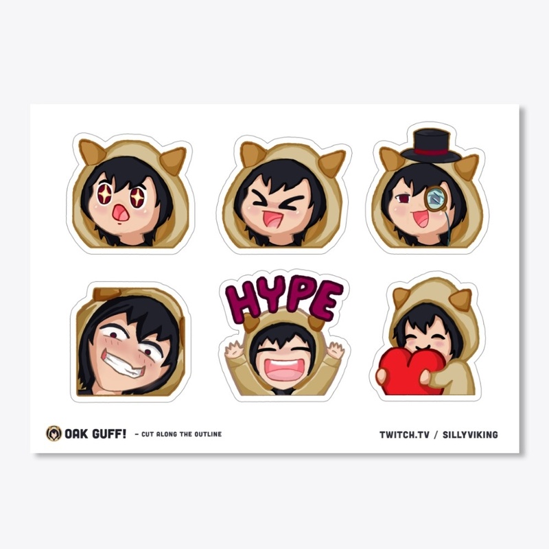 Sub Emote Stickers Bundle!