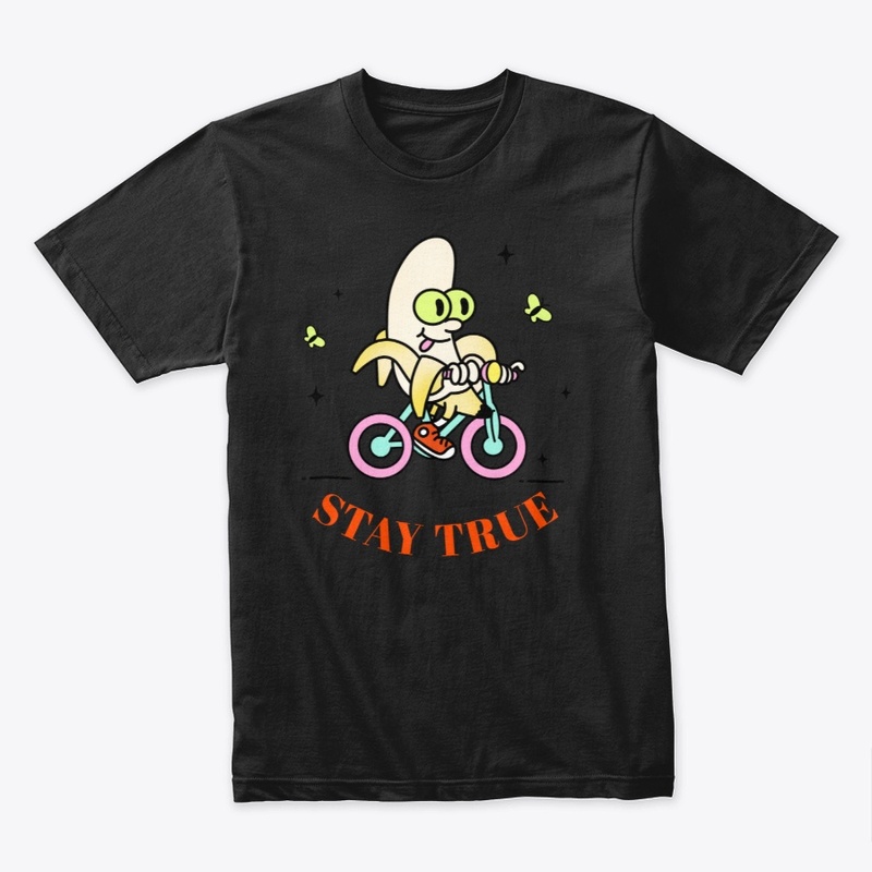 Stay True Like Bicycle Rider