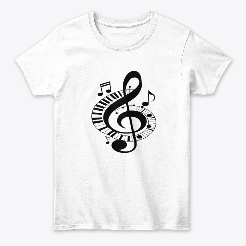  Musical Notes T-shirt Art for Musicians
