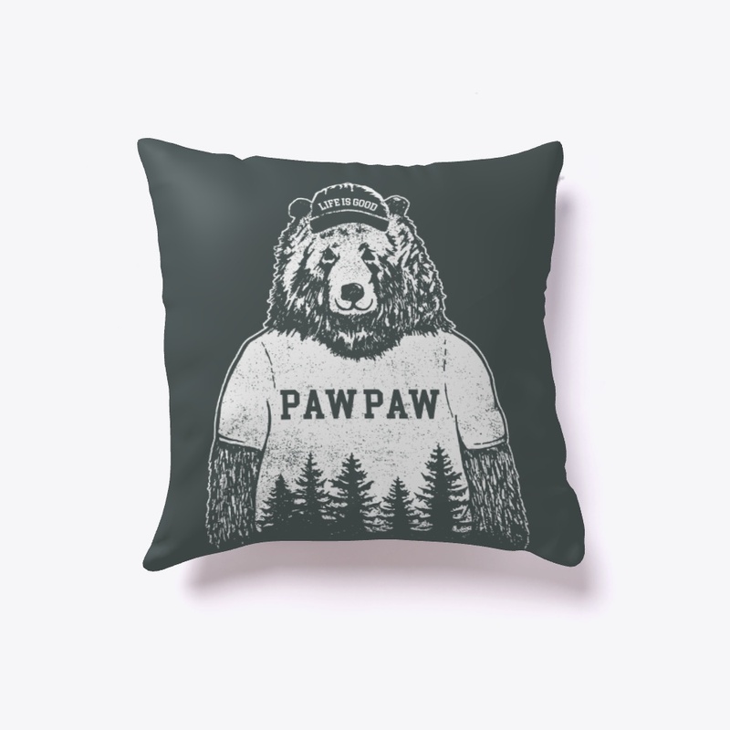 Pawpaw Bear Blanket Grandparent's Gift 