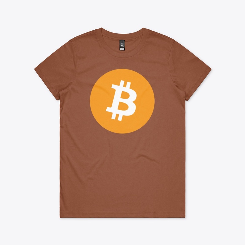 Bitcoin Women's Maple Tee