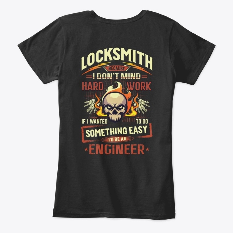 Hardworking Locksmith Hoodie