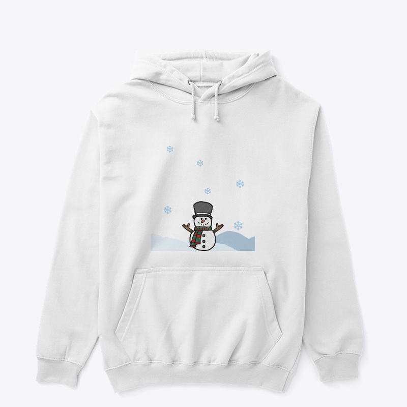 Winter snow man 