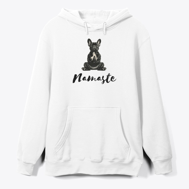 French Bulldog Yoga Shirt Nameste