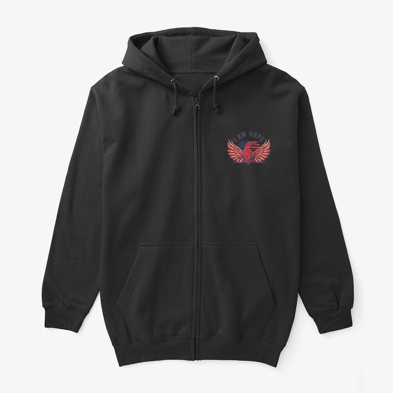 I am Hope Eagle tshirt with us flag