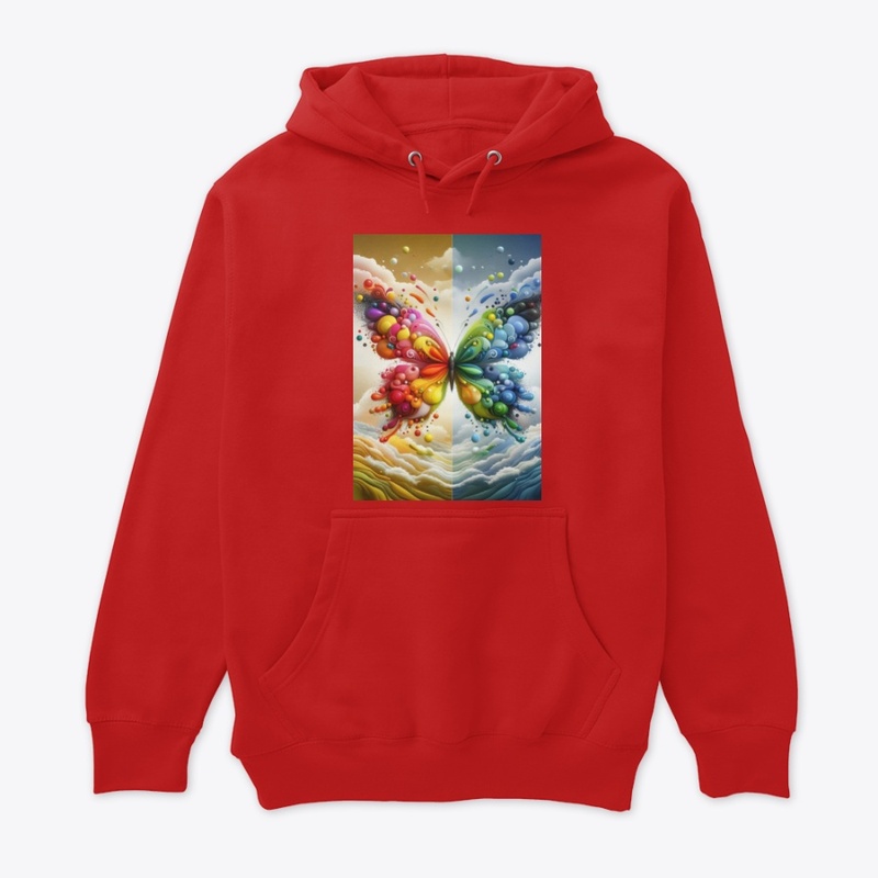 Aqua Bliss : Butterfly in Water Shine