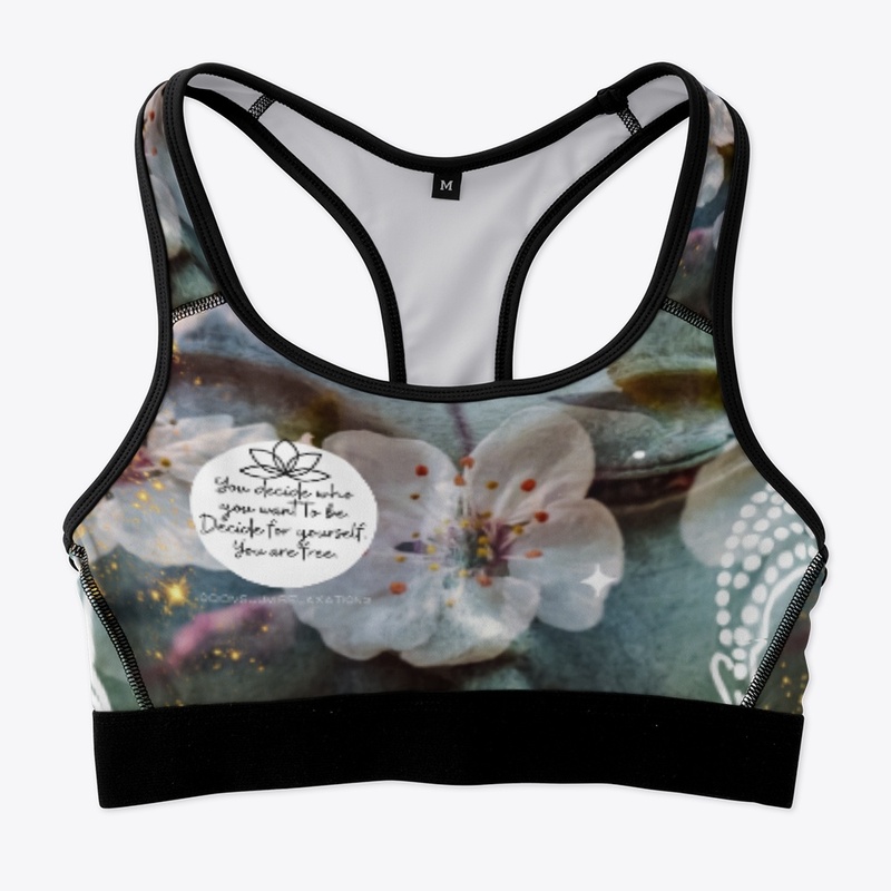 You are Peace Buddha Sports Bra