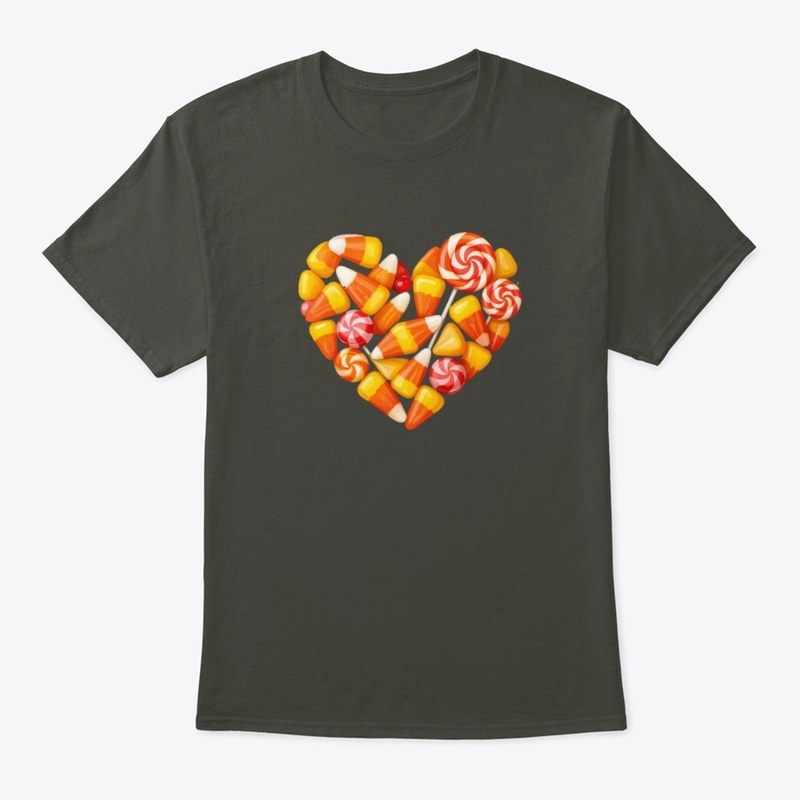 Sweet Candy Corn Heart