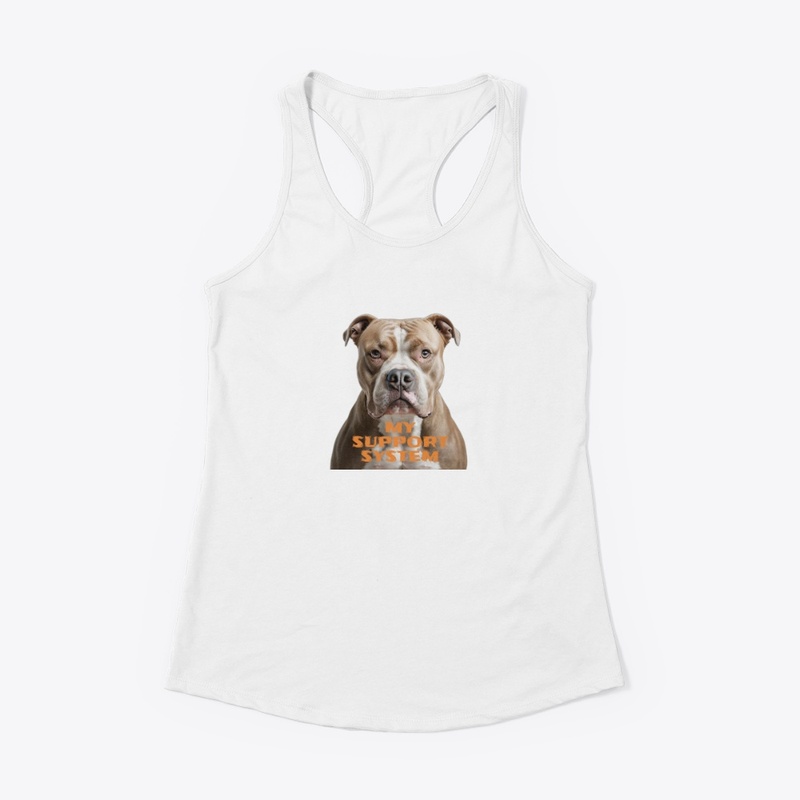 My Support System 2025 - Women's Racerback Tank - Women's Racerback Tank - Women's Racerback Tank - Women's Racerback Tank