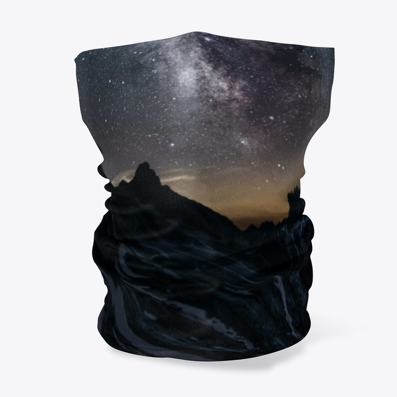 Milky Way in the night sky