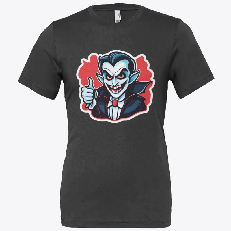 Vampire Villain Cartoon Illustration