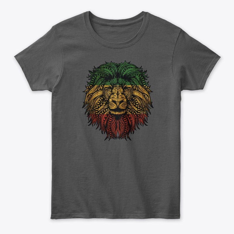 Rasta Lion Roots Rock Reagge Design