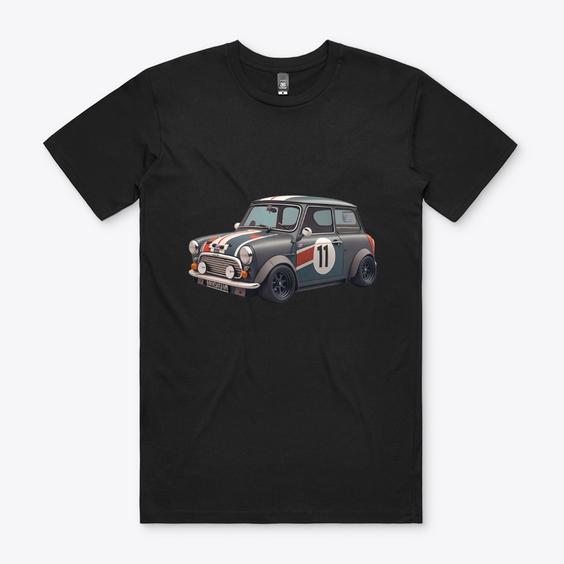 Men black white printed cotton T-shirt