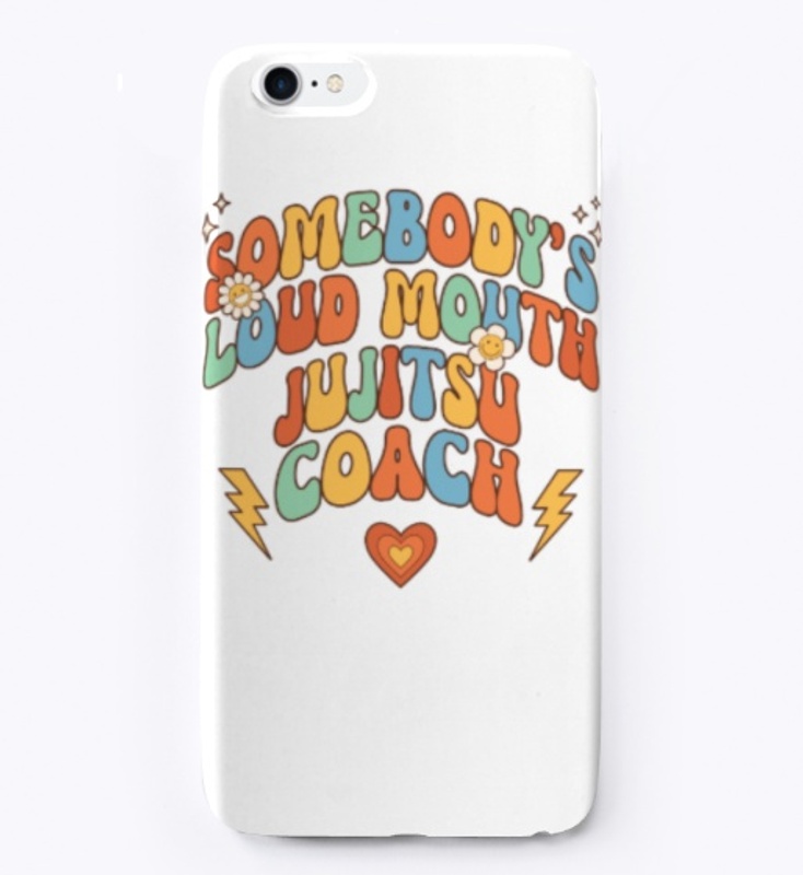 Funny Loudmouth Retro Jujitsu Coach
