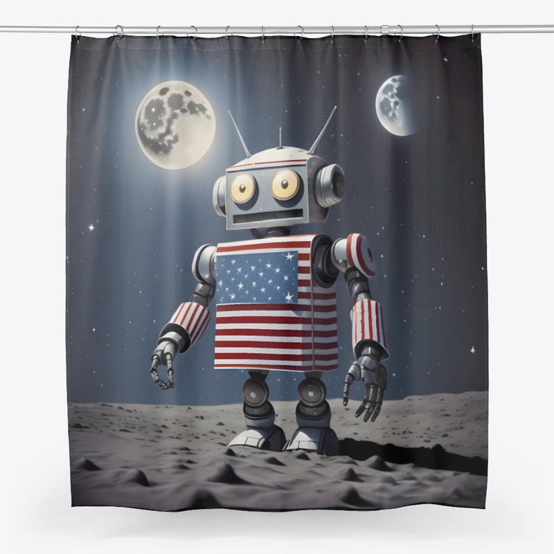 Robot inbetween two moons
