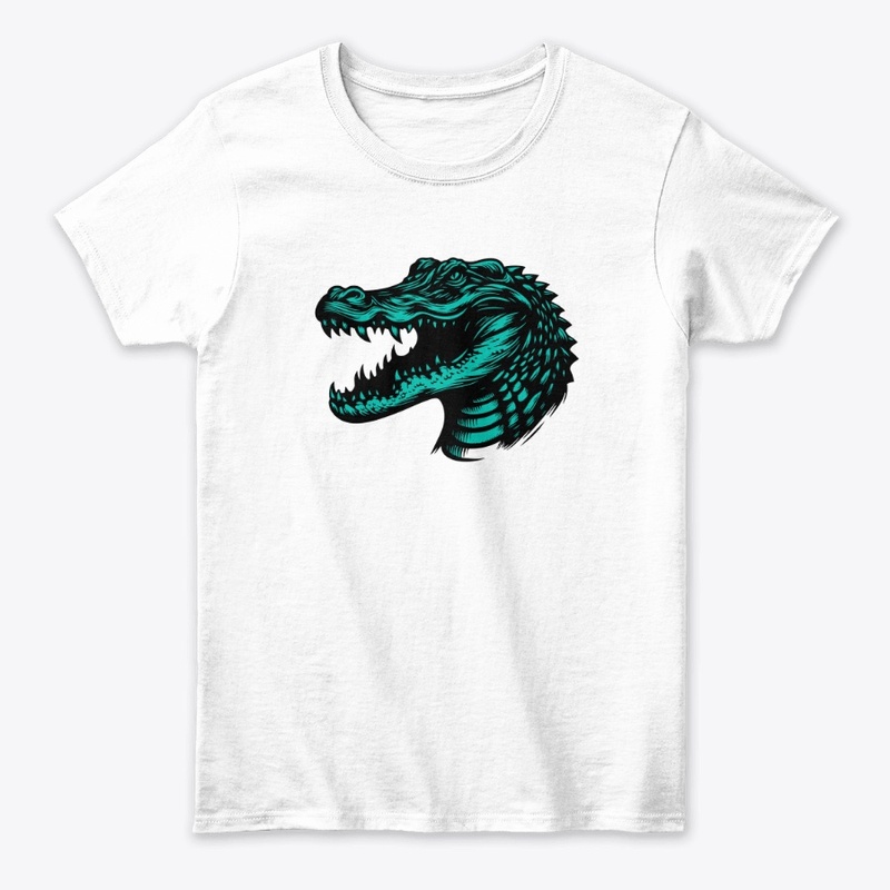 Angry Alligator Wildlife Design