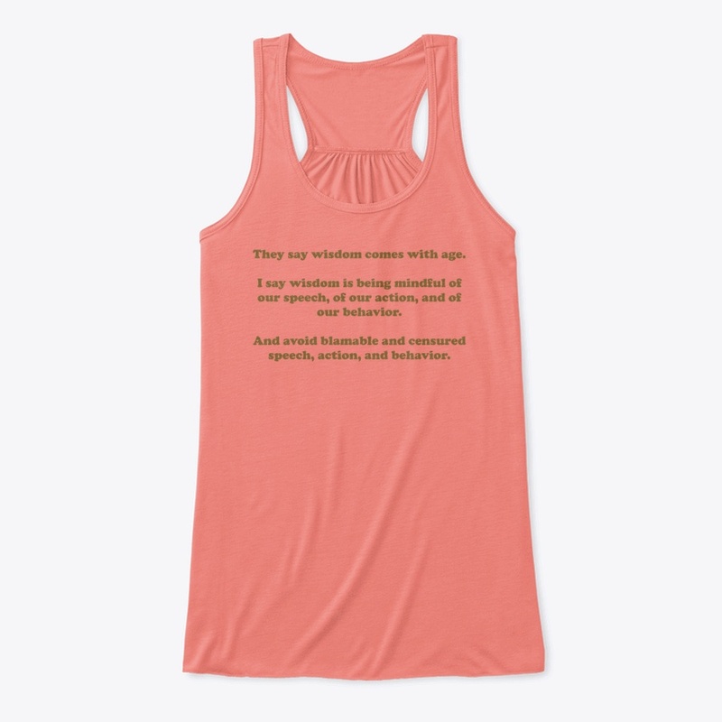 Wisdom is being mindful