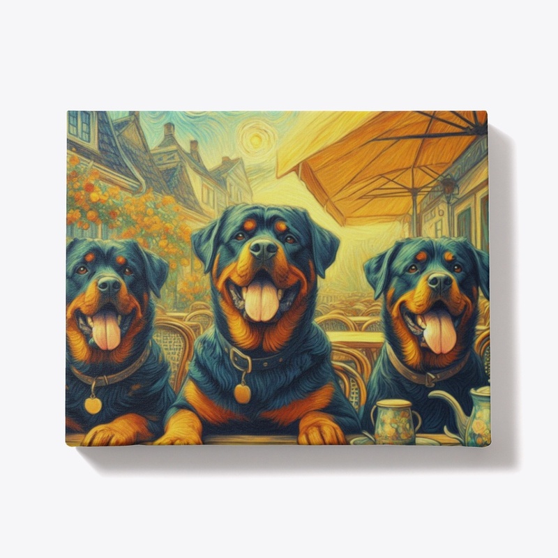 Rottweilers Spring