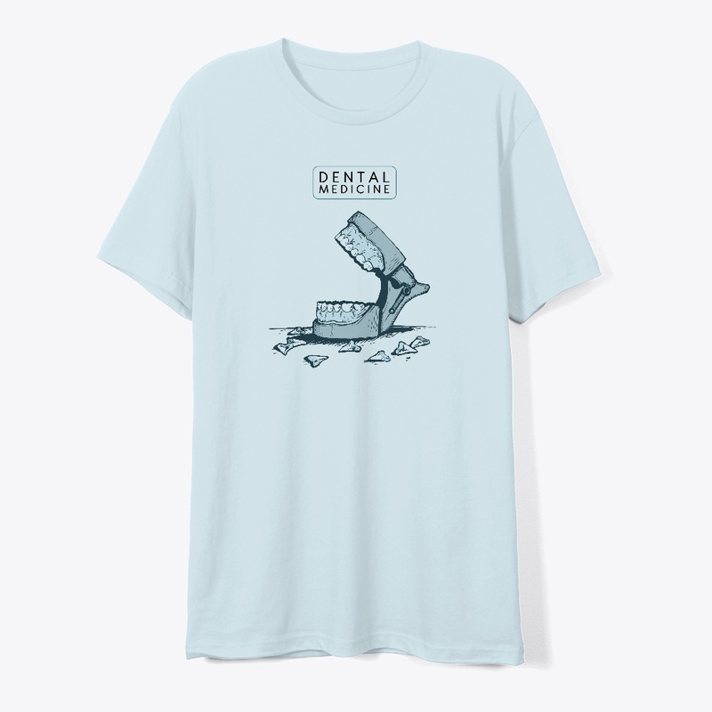 Typodont colored front only