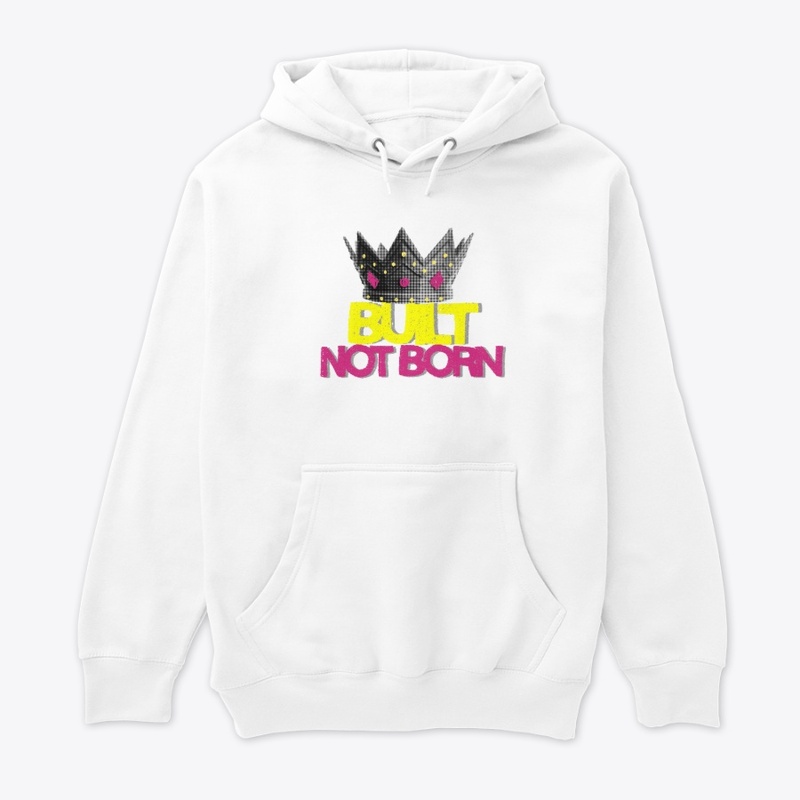 Built Not Born Motivational Crow 