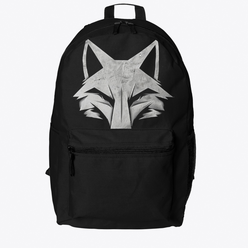 Minimalist Geometric Fox Art